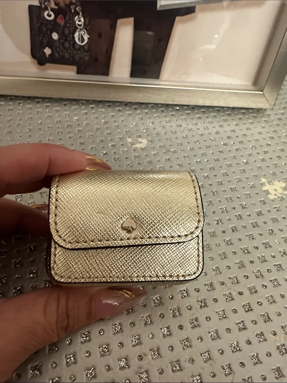 kate spade Gold Metallic IPod case